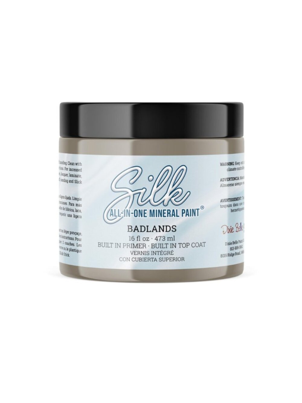New Sealed Badlands Dixie Belle Silk All-in-One Mineral Paint 16oz - Picture 4 of 7
